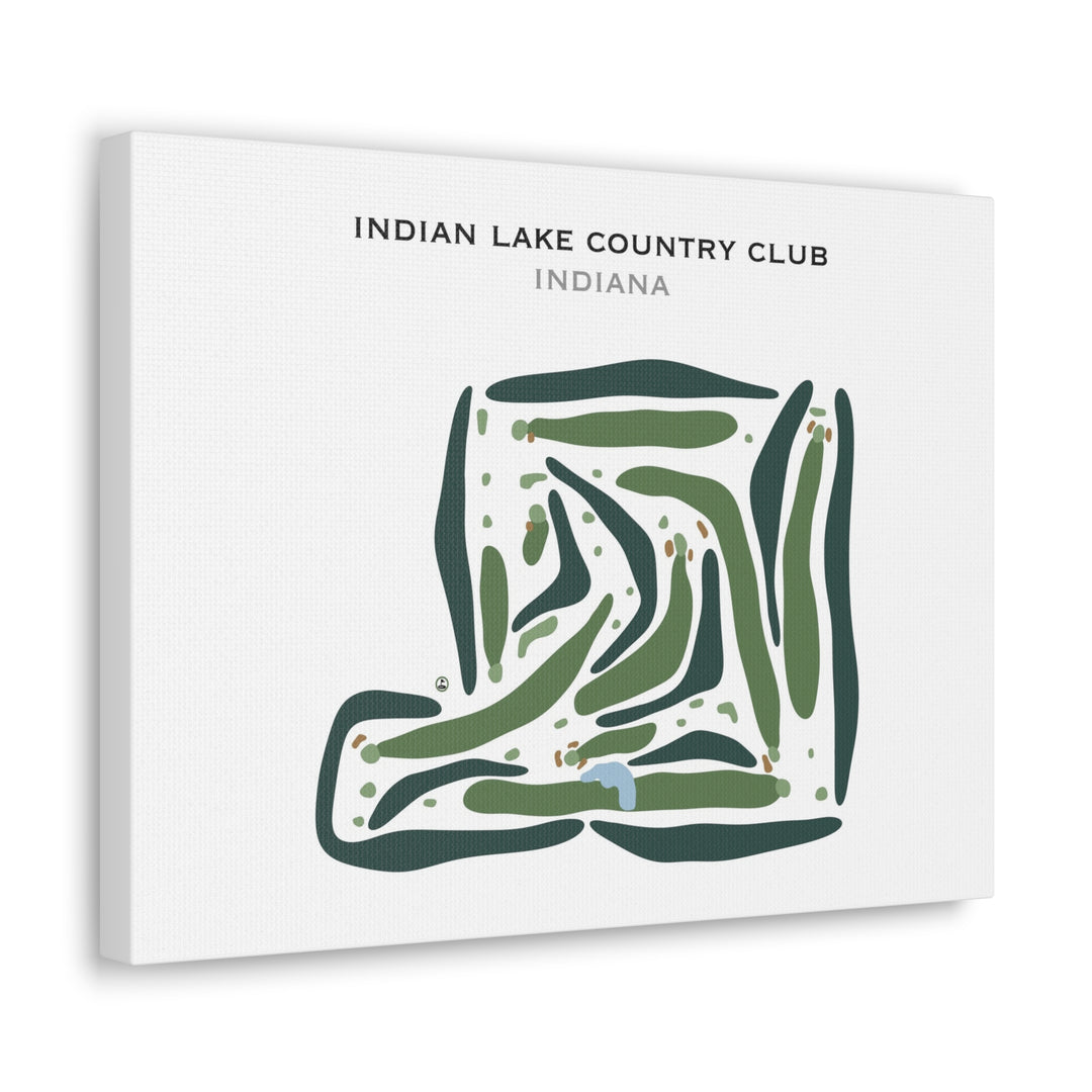 Indian Lake Country Club, Indiana - Printed Golf Courses