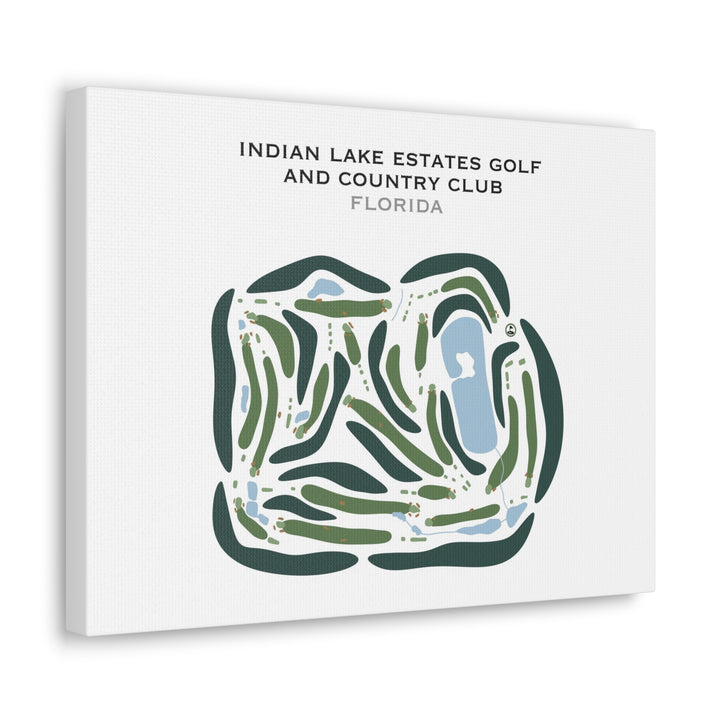 Indian Lake Estates Golf & Country Club, Florida - Printed Golf Courses