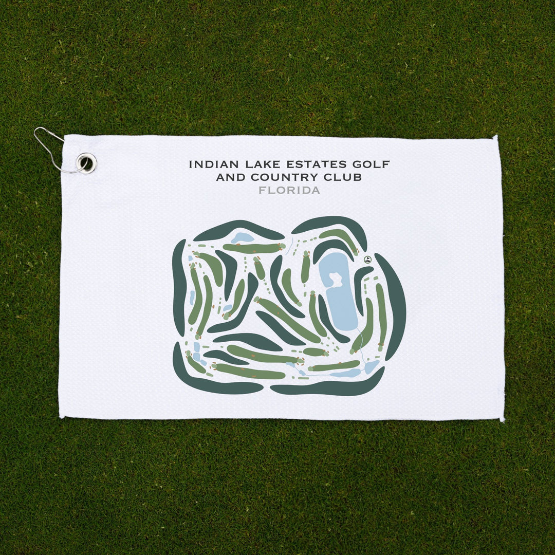 Indian Lake Estates Golf & Country Club, Florida - Printed Golf Courses