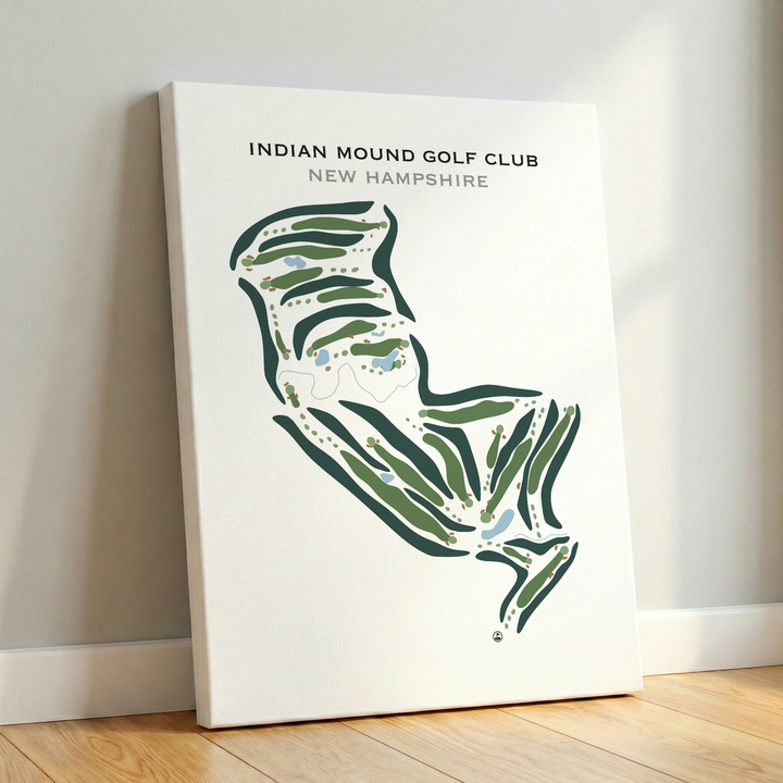 Indian Mound Golf Club, New Hampshire - Printed Golf Courses