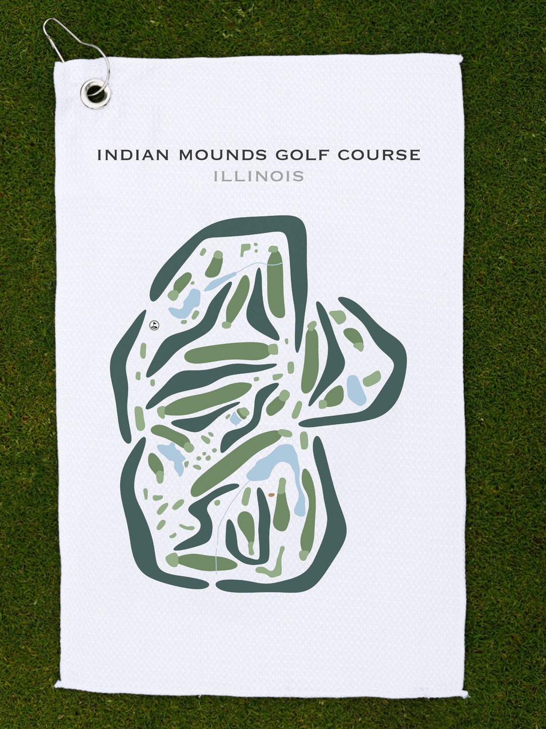 Indian Mounds Golf Course, Illinois - Printed Golf Courses