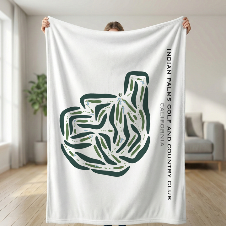 Indian Palms Golf & Country Club, California - Printed Golf Courses
