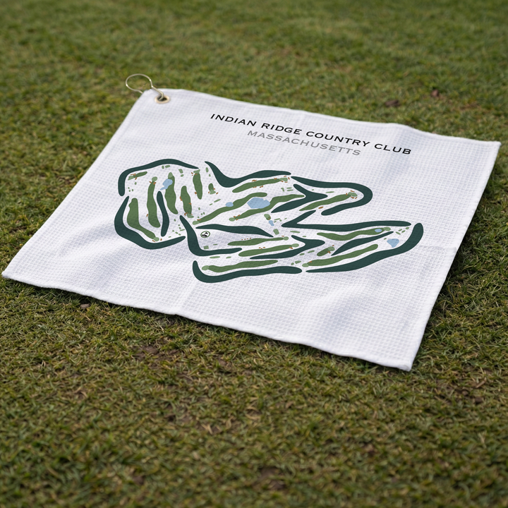 Indian Ridge Country Club, Massachusetts - Printed Golf Courses