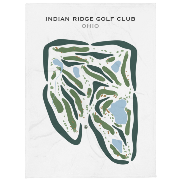 Indian Ridge Golf Club, Ohio - Printed Golf Courses