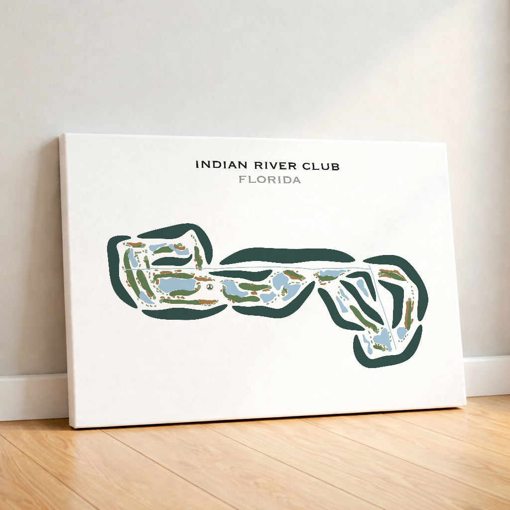 Indian River Club, Vero Beach, Florida - Printed Golf Courses