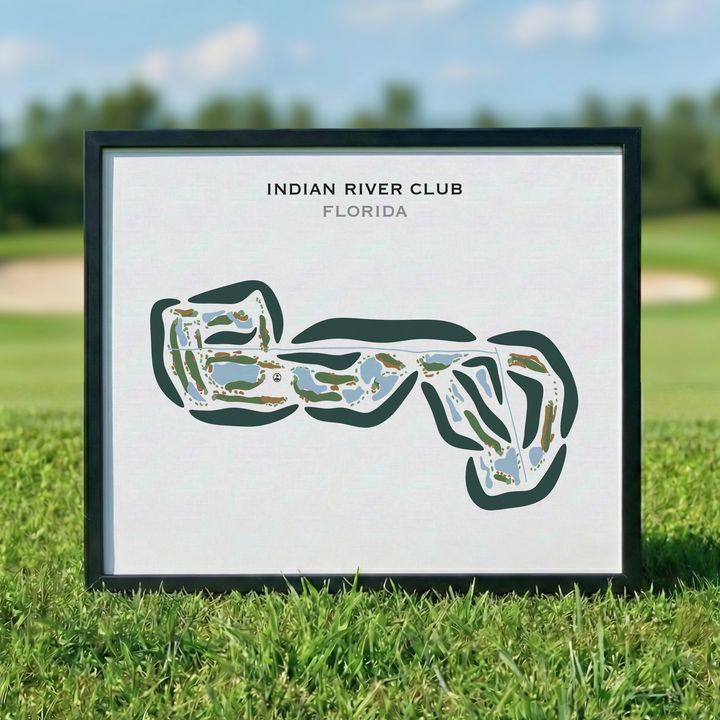 Indian River Club, Vero Beach, Florida - Printed Golf Courses