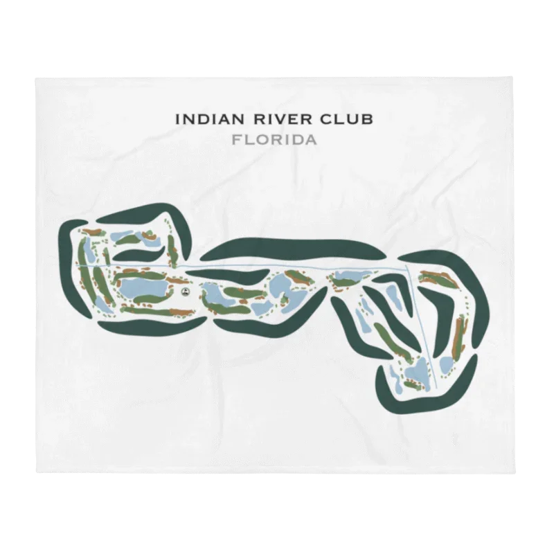 Indian River Club, Vero Beach, Florida - Printed Golf Courses