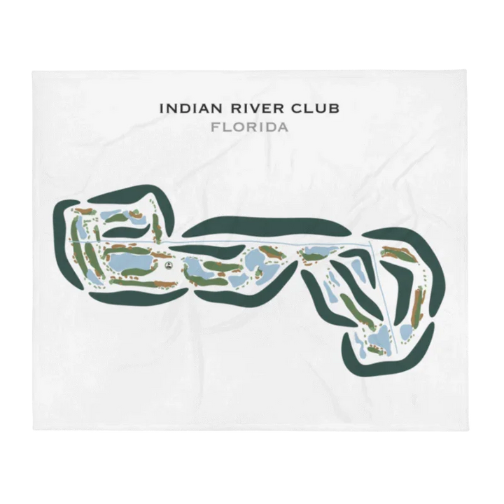 Indian River Club, Vero Beach, Florida - Printed Golf Courses