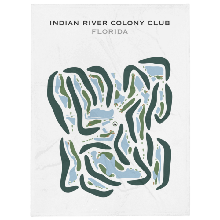 Indian River Colony Club, Florida - Printed Golf Courses