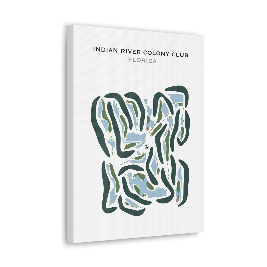 Indian River Colony Club, Florida - Printed Golf Courses
