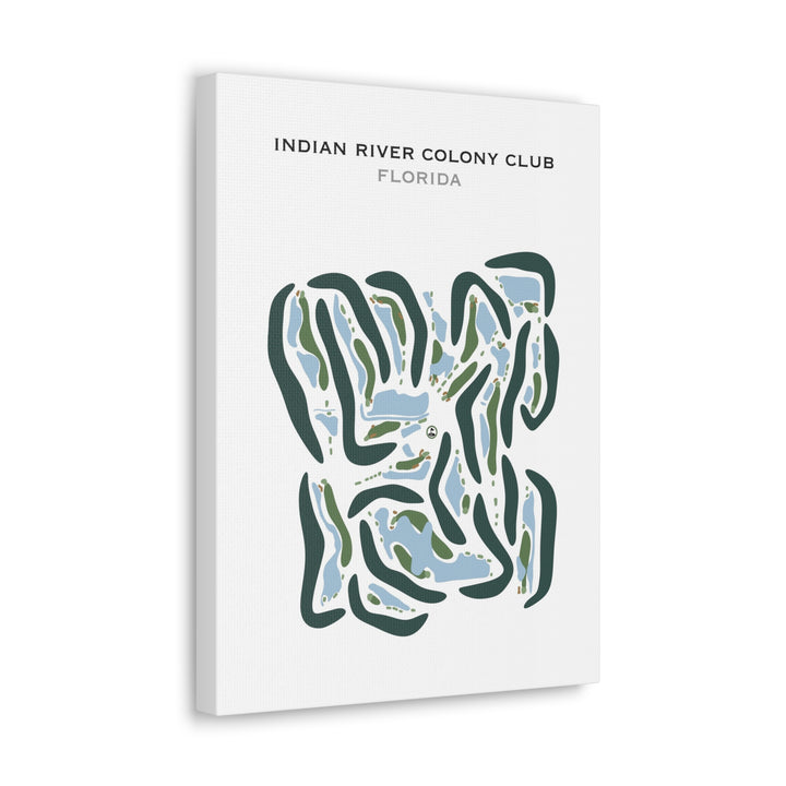 Indian River Colony Club, Florida - Printed Golf Courses