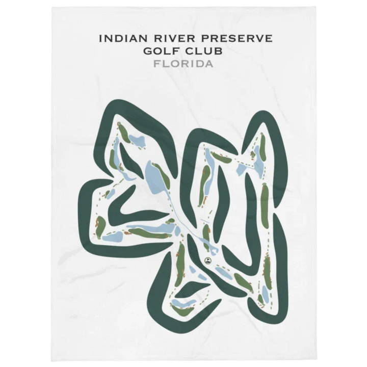 Indian River Preserve Golf Club, Florida - Printed Golf Courses