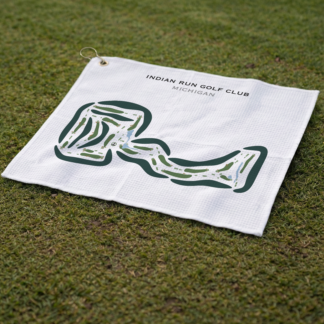 Indian Run Golf Club, Michigan - Printed Golf Courses