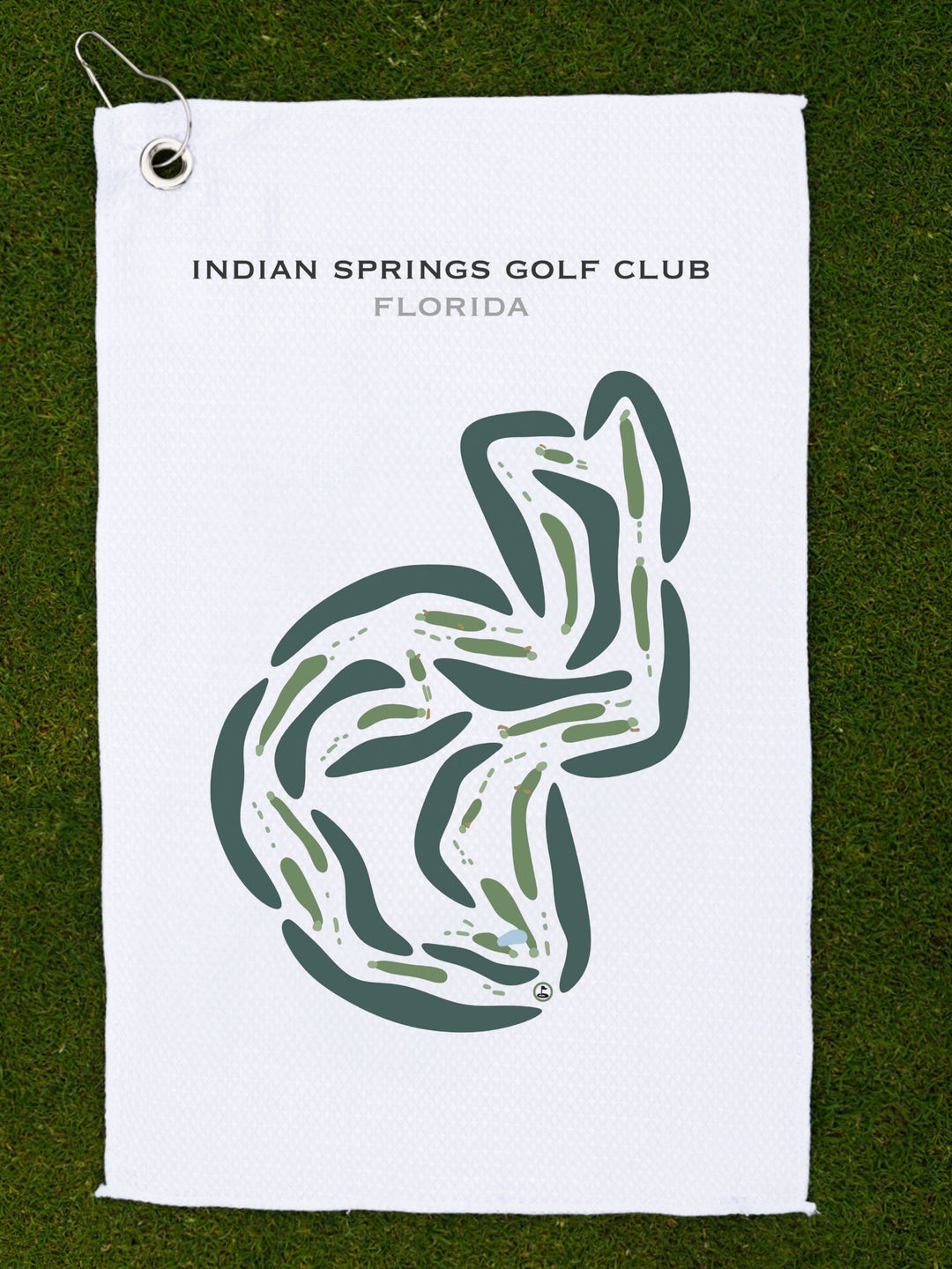 Indian Springs Golf Club, Florida - Printed Golf Courses