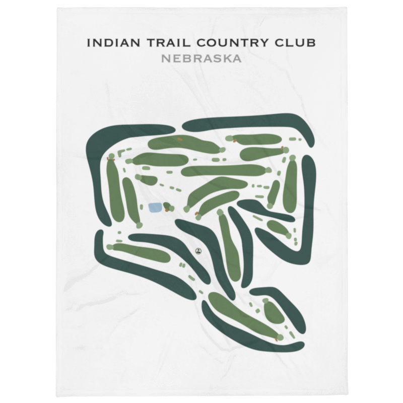 Indian Trails Country Club, Nebraska - Printed Golf Courses