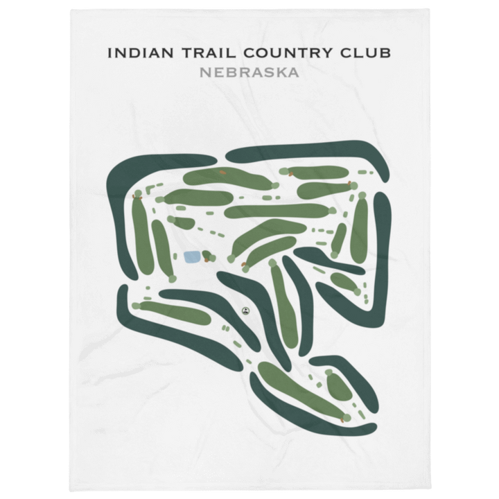 Indian Trails Country Club, Nebraska - Printed Golf Courses