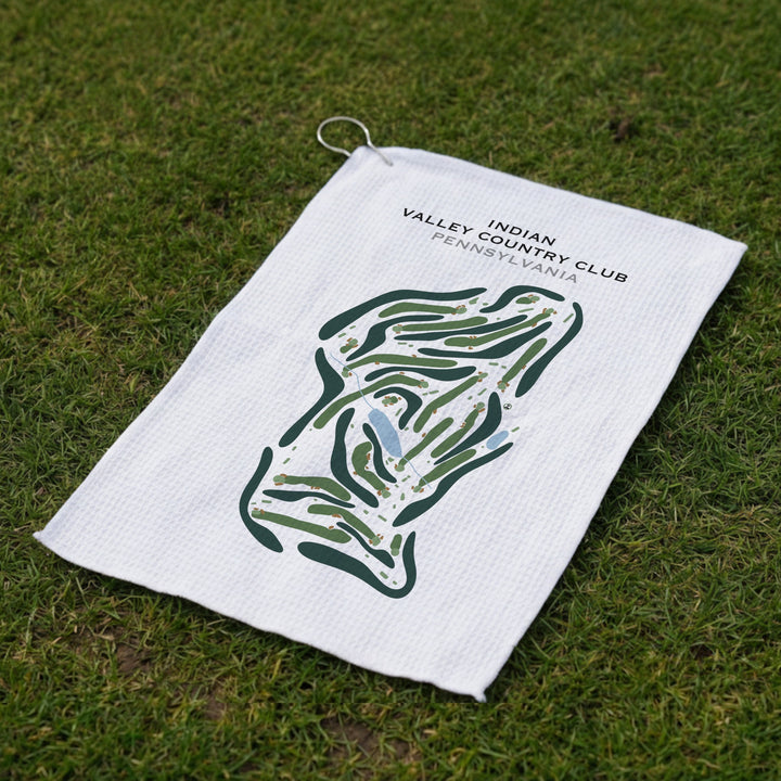 Indian Valley Country Club, Pennsylvania - Printed Golf Course