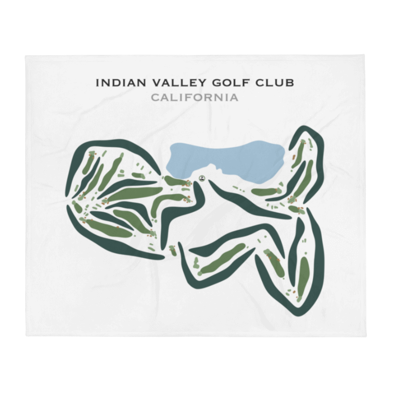 Indian Valley Golf Club, California - Printed Golf Courses