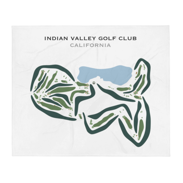 Indian Valley Golf Club, California - Printed Golf Courses