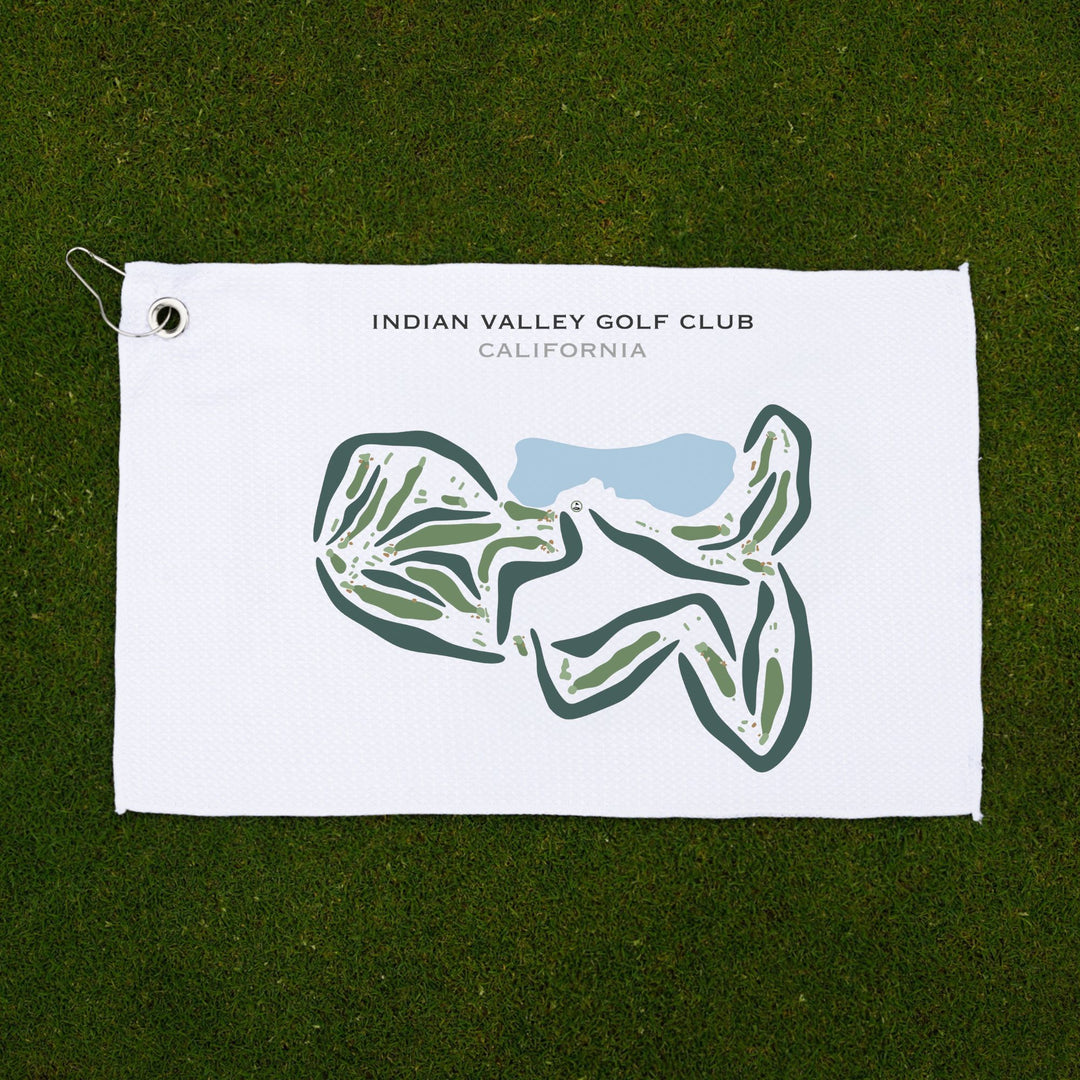 Indian Valley Golf Club, California - Printed Golf Courses