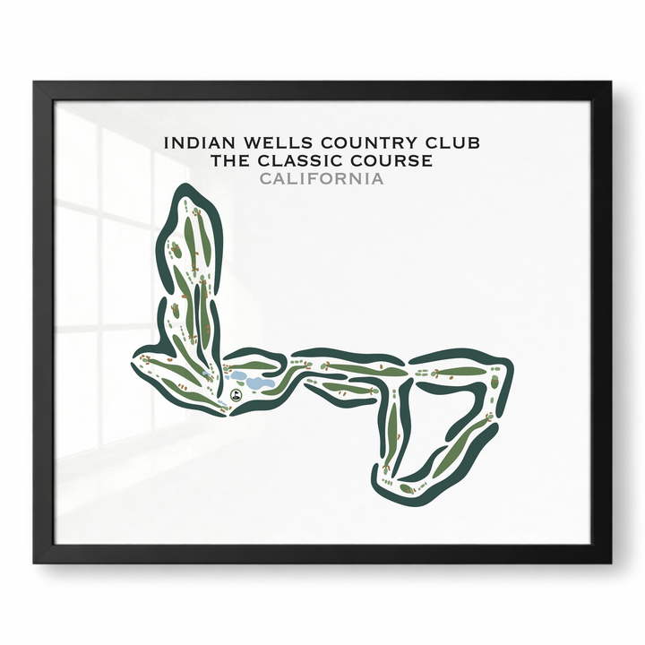 Indian Wells Country Club, California - Printed Golf Courses