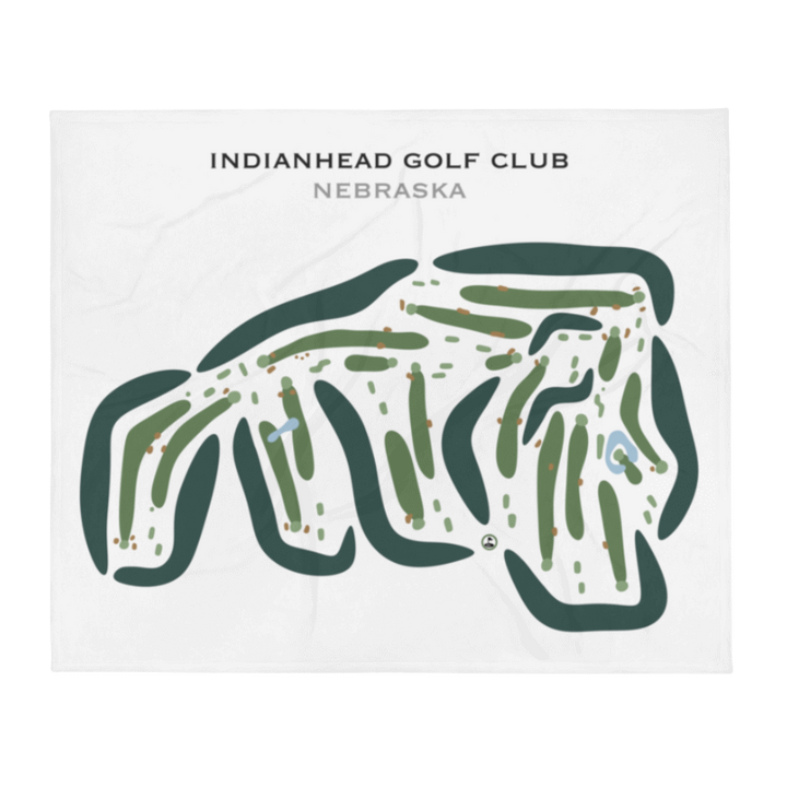 Indianhead Golf Club, Nebraska - Printed Golf Courses