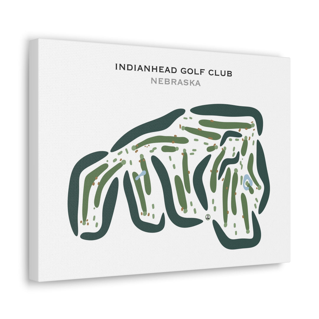 Indianhead Golf Club, Nebraska - Printed Golf Courses