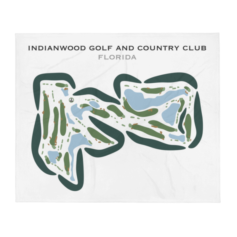 Indianwood Golf & Country Club, Florida - Printed Golf Courses