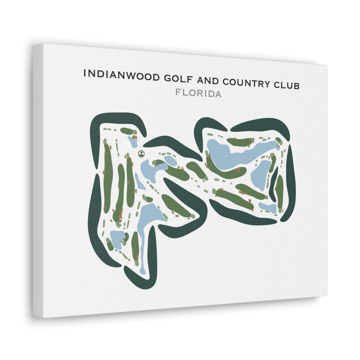 Indianwood Golf & Country Club, Florida - Printed Golf Courses