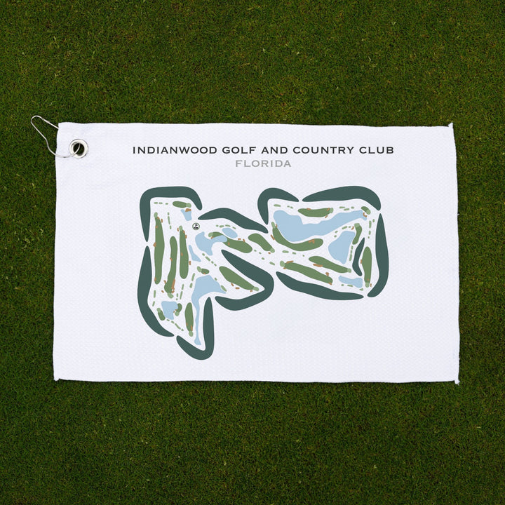 Indianwood Golf & Country Club, Florida - Printed Golf Courses