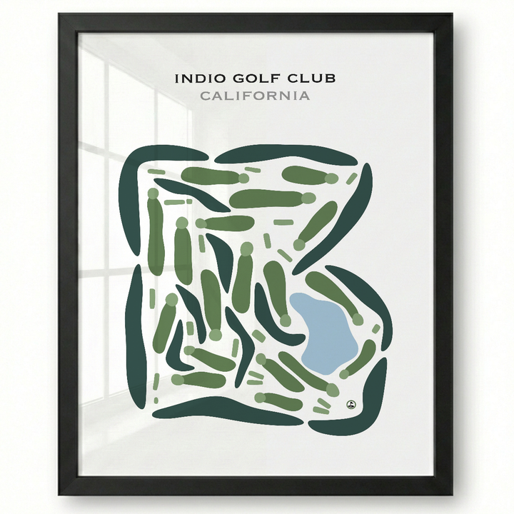 Indio Golf Club, California - Printed Golf Courses