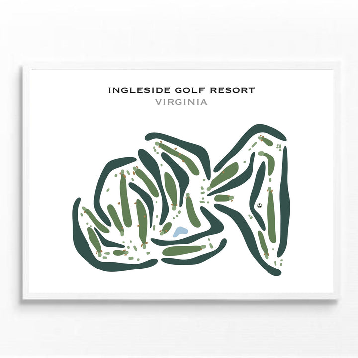 Ingleside Golf Resort, Virginia - Printed Golf Courses