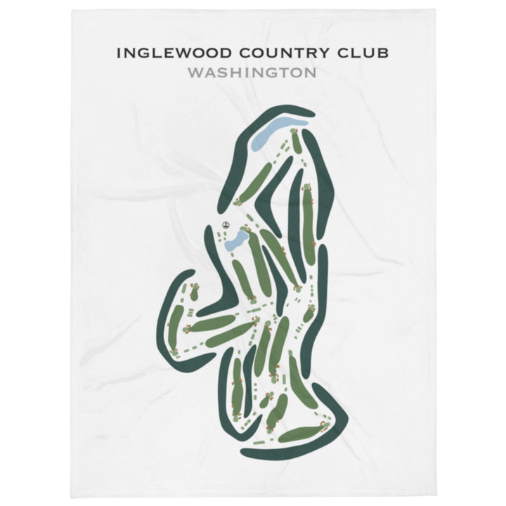 Inglewood Country Club, Washington - Printed Golf Courses