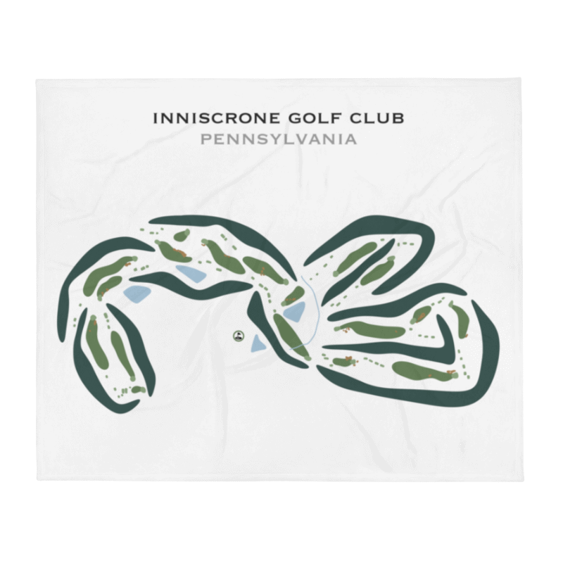 Inniscrone Golf Club, Pennsylvania - Printed Golf Courses