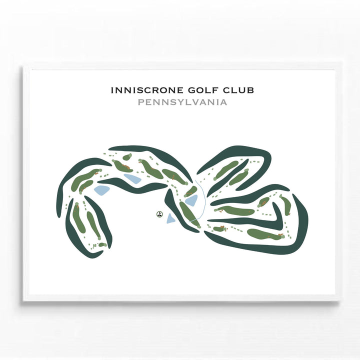 Inniscrone Golf Club, Pennsylvania - Printed Golf Courses