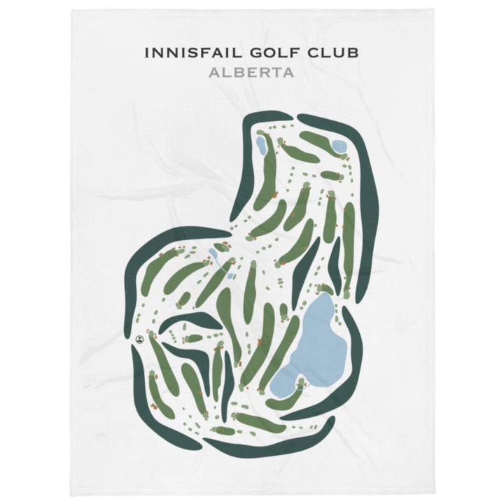 Innisfail Golf Club, Alberta, Canada - Printed Golf Courses