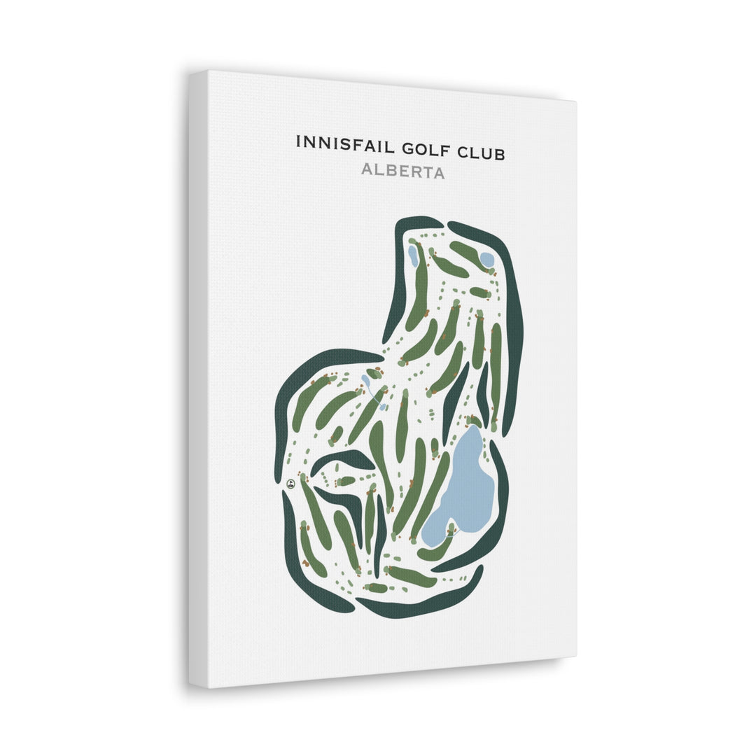 Innisfail Golf Club, Alberta, Canada - Printed Golf Courses