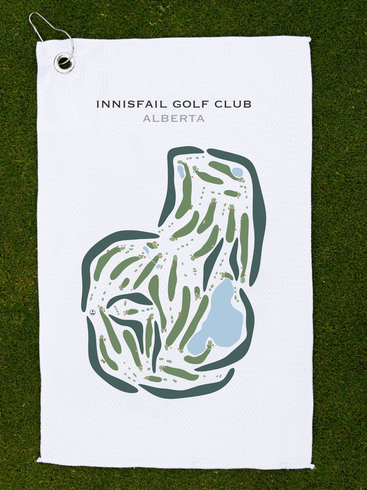 Innisfail Golf Club, Alberta, Canada - Printed Golf Courses