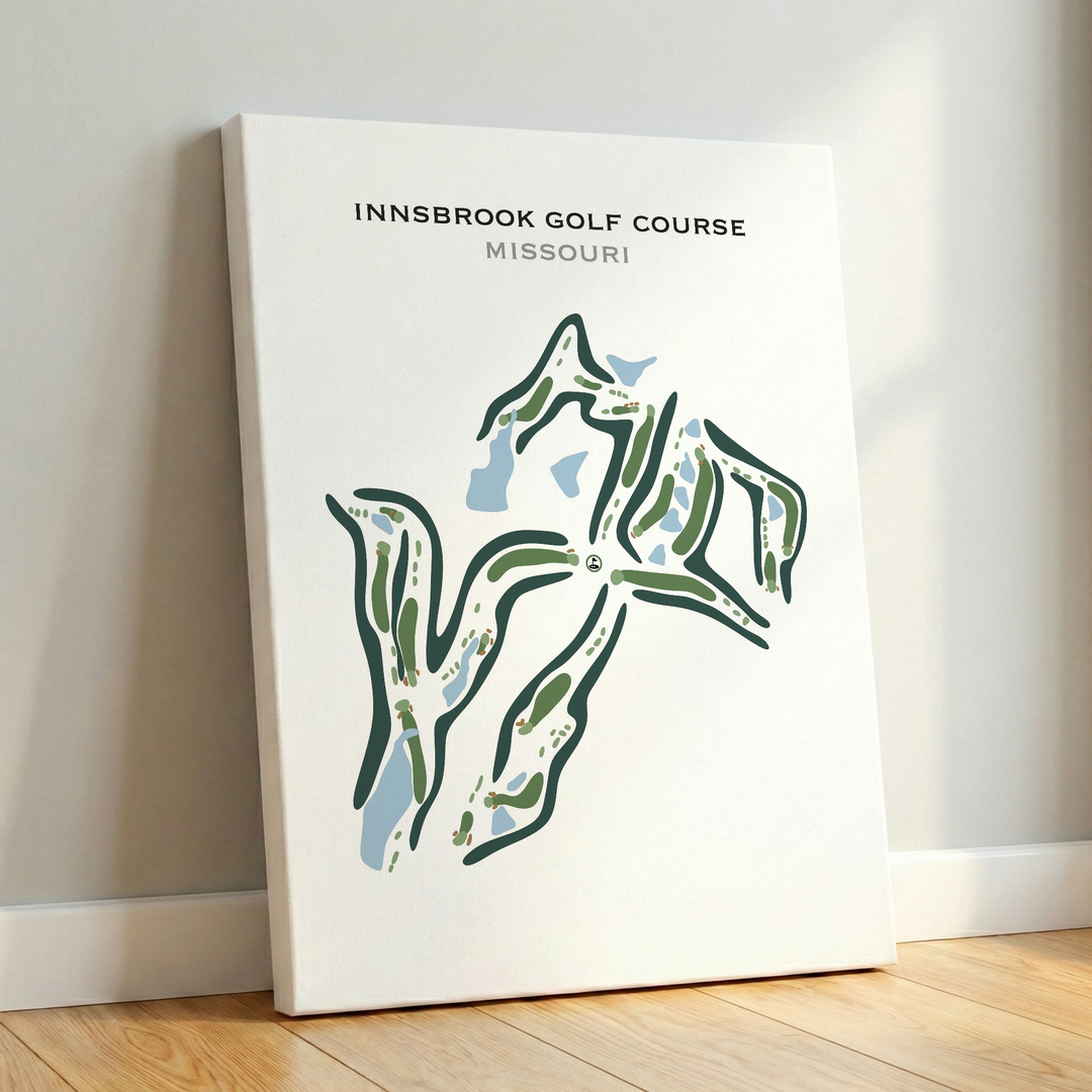 Innsbrook Golf Course, Missouri - Printed Golf Courses