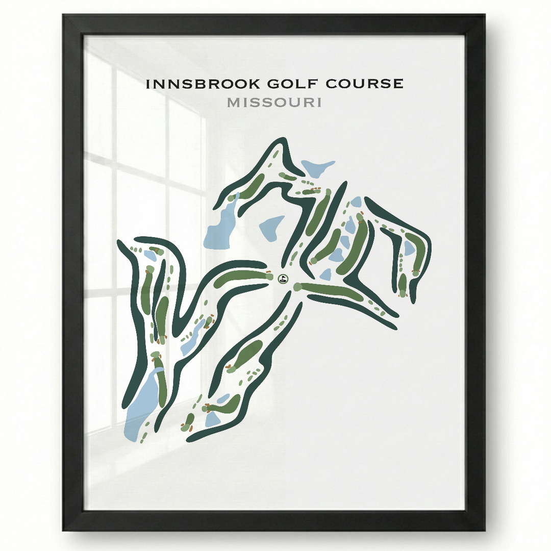 Innsbrook Golf Course, Missouri - Printed Golf Courses