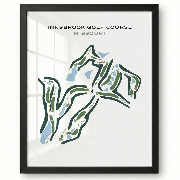 Innsbrook Golf Course, Missouri - Printed Golf Courses