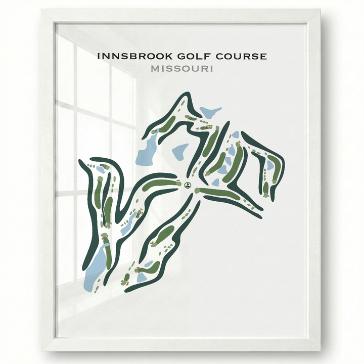 Innsbrook Golf Course, Missouri - Printed Golf Courses
