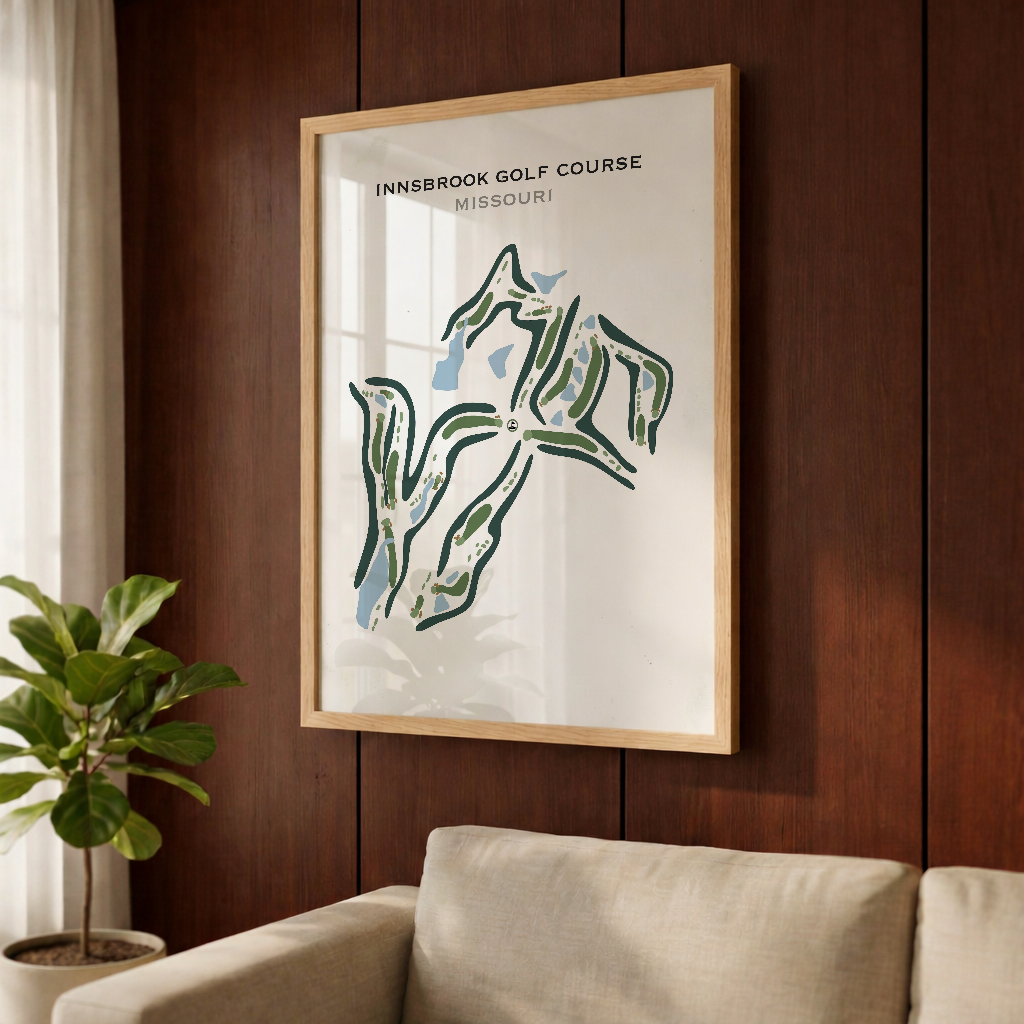 Innsbrook Golf Course, Missouri - Printed Golf Courses