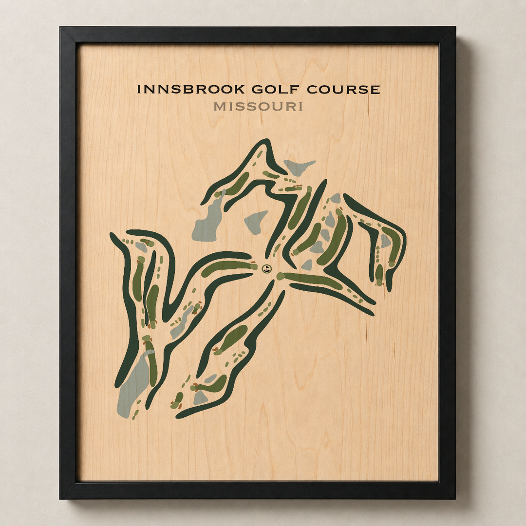 Innsbrook Golf Course, Missouri - Printed Golf Courses