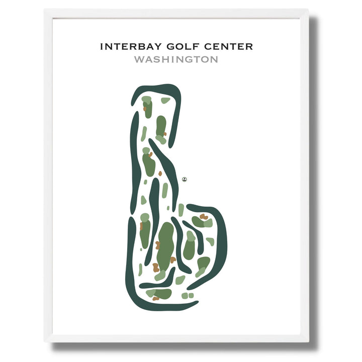 Interbay Golf Center, Washington - Printed Golf Courses