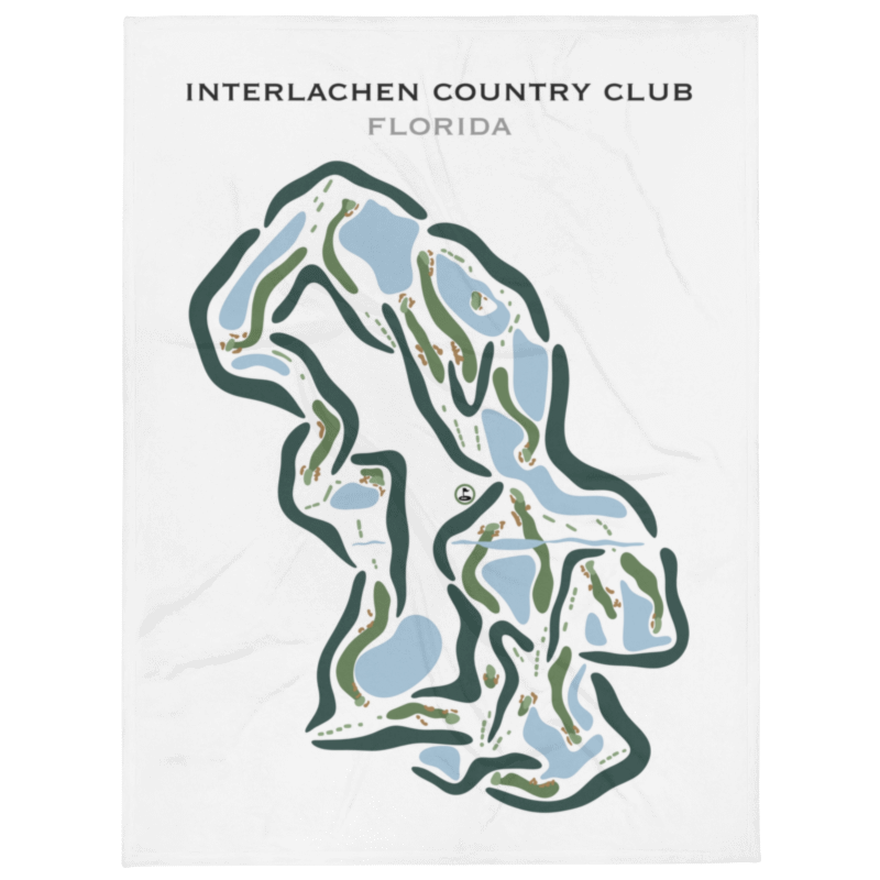 Interlachen Country Club, Florida - Printed Golf Courses