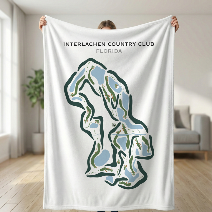 Interlachen Country Club, Florida - Printed Golf Courses