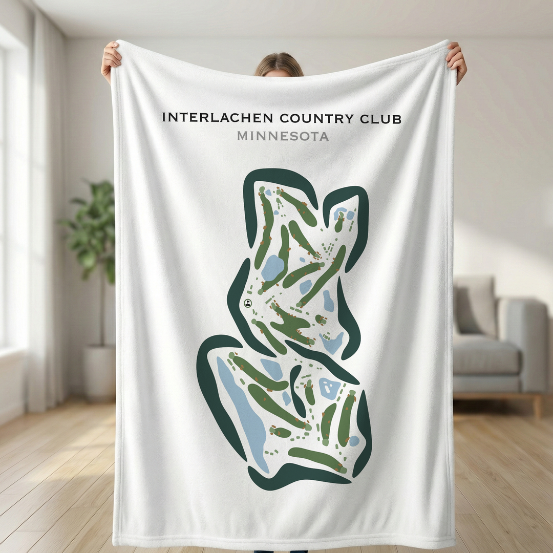 Interlachen Country Club, Minnesota - Printed Golf Courses