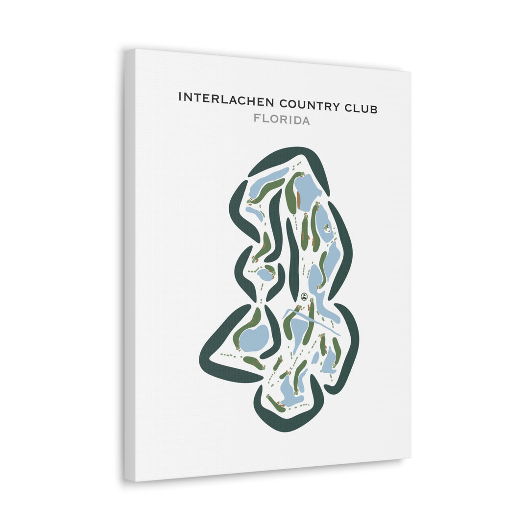 Interlachen Country Club, Florida - Printed Golf Courses