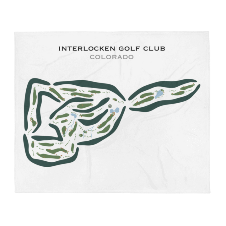 Interlocken Golf Club, Colorado - Printed Golf Courses